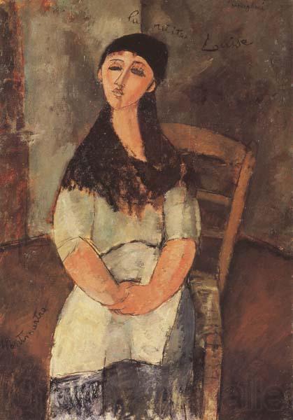 Amedeo Modigliani La Petite Louise (mk38)